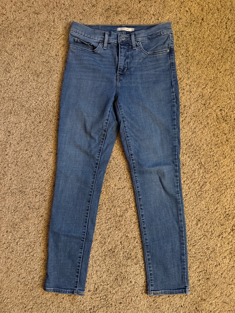 Levi's Women's Dark Blue Skinny Jeans